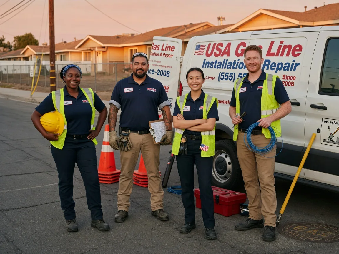 Gas Line Installation company in Bourbonnais, IL